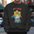 The Simpsons Cuddle Number One Dad Mens Men Sweatshirt