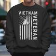 Vietnam Veteran 2022 Black White Great Flag Men Sweatshirt