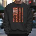 Vintage Detroit Baseball Flag With Tiger Stripes Men Sweatshirt