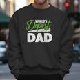 Weed Worlds Dopest Dad Funny Leaf Fashion Graphic Design Printed Casual Daily Basic Men Sweatshirt