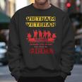 When I Die I Will Go To Heaven Vietnam Veteran Men Sweatshirt