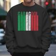 I Will Have The Gabagool Italy Flag Retro Vintage Men Sweatshirt