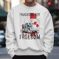 American Flag Canada Flag Freedom Awesome 2022 Gift Men Sweatshirt