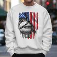 Cummins Engine Diesel American Flag Pariots Men Shir Men Sweatshirt