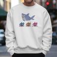 Daddy Shark And Three Baby Sharks Men Sweatshirt