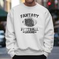 Fantasy Football Legend Funny Season Novelty Graphic Dad Gameday Men Sweatshirt