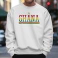 Ghana Country Flag Ghanaian Pride Men Sweatshirt