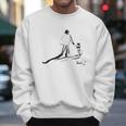 Salvador Dali Sketch Childhood With Father Riding A Bike 1971 Men Sweatshirt