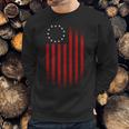 13 Colonies Betty Ross Vintage Flag Men Sweatshirt