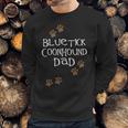 Bluetick Coonhound Dad Men Sweatshirt