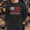 Chipper Jones Flag Stripes Men Sweatshirt