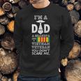 Dad Vietnam Veteran Graphic Design Printed Casual Daily Basic Men Sweatshirt