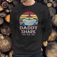 Daddy Shark For Dad Men Sweatshirt