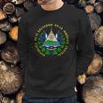 El Salvador Flag El Salvador Emblem Design Salvadoran Men Sweatshirt