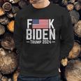 Fuck Biden American Flag Trump 2024 Shirt Men Sweatshirt