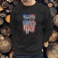 Funny Fathers Day Usa Flag Teamster Definition Graphic Design Printed Casual Daily Basic Men Sweatshirt