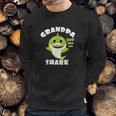 Grandpa Shark Gift Cute Shark Baby Matching Family Men Sweatshirt