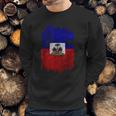 Haitian Flag Nou La Zoe Pound Cool Gift Haiti Men Sweatshirt