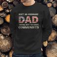 Just An Ordinary Dad Trying Not To Raise Communist Skull Dad Graphic Design Printed Casual Daily Basic Men Sweatshirt