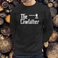 The Law Father Funny Lawyer Attorney Men Sweatshirt