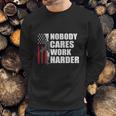 Nobody Cares Work Harder Ar15 Us Army Veteran Day Graphic Design Printed Casual Daily Basic Men Sweatshirt