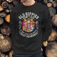 Old Hippies Dont Die They Just Fade Into Crazy Grandparents Men Sweatshirt