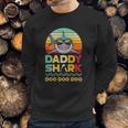 Retro Vintage Daddy Shark Doo Doo Men Sweatshirt