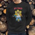 The Simpsons Cuddle Number One Dad Men Sweatshirt