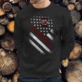 South Carolina Gamecocks American Flag Men Sweatshirt