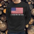 I Stand For The Flag Usa National Anthem Men Sweatshirt