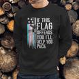 Transgender If This Flag Offends You Ar15 Gun Rights Trans Men Sweatshirt