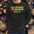 Uss Intrepid Cvs-11 Vietnam Veteran Memorial Day Men Sweatshirt