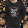 Veteran T-Shirts - VeteranShirts - Veteran Tshirt - Military - Veterans - Veteran - Military - Navy - Aircraft - Veteran Dad - Patriots - American - Airforce - Us Veteran Men Sweatshirt