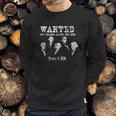 Wanted Treason Founding Fathers 1776 Independence Day Men Sweatshirt