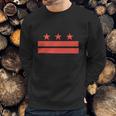 Washington Dc Flag Men Sweatshirt