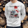 American Flag Canada Flag Freedom Awesome 2022 Gift Men Sweatshirt