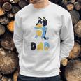 Dad Dog Cartoon Kid Anime B-Lueys Men Sweatshirt