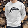 Daddy Shark Cool Best Dad Men Sweatshirt