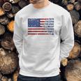 Faith Freedom Firearms Fellowship Friends Family Flag Men Sweatshirt