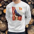 Fedex And American Flag Independence Day Men Sweatshirt