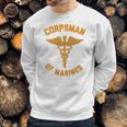 Fmf Corpsman 8404 Back Design Navy Veteran Men Sweatshirt