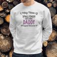 Heart Co Designs Baby Girl Clothes Daddy Wrapped Around Men Sweatshirt