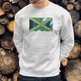 Trunk Candy Distressed Jamaica Flag Modern Fit Men Sweatshirt