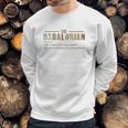 Vintage The Dadalorian Defination Like A Dad Just Way Cooler Men Sweatshirt