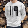 Wheel Spin Addict Canyon Truck American Flag Men Sweatshirt