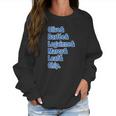 25Th Annual Putnam County Spelling Bee Characters Women Sweatshirt