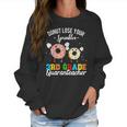 3Rd Grade Quaranteacher Teacher Social Distancing Women Sweatshirt