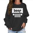 Adult Beer Jeep Funny Drinking - Drinking Beer T-Shirt Women Sweatshirt