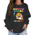 Auntie Shark Doo Doo Doo Family Gift Women Sweatshirt