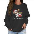 Baby Yoda And Baby Gizmo Santa Friends Christmas Women Sweatshirt